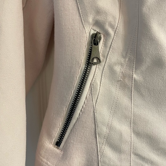 Andrew Marc Faux Suede Moto Jacket - Picture 5 of 5